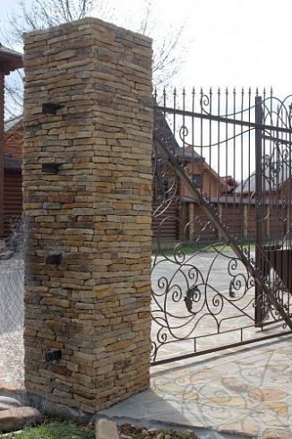 Kamenclub.ru: Песчаник (хворост) art PSG-5-06  купить в Ростове-на-Дону    1 900 руб/кв.м   фото КАМЕНЬ КЛУБ