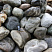 Kamenclub.ru: Речной валун Кабанчик фр.300-500 мм.  купить в Ростове-на-Дону крупный природный камень галька серый, темно-серый речной валун галечник масштабный 7000 руб/т   фото КАМЕНЬ КЛУБ