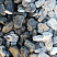 Kamenclub.ru: Щебень галтованный черный (мрамор) фр. 50-100 мм.  купить в Ростове-на-Дону мрамор черный с белыми прожилками щебень ландшафтный мраморный 15000 руб/т   фото КАМЕНЬ КЛУБ