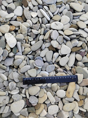 Галька черноморская фр. 20-40 мм.  купить в Ростове-на-Дону фото Камень Клуб