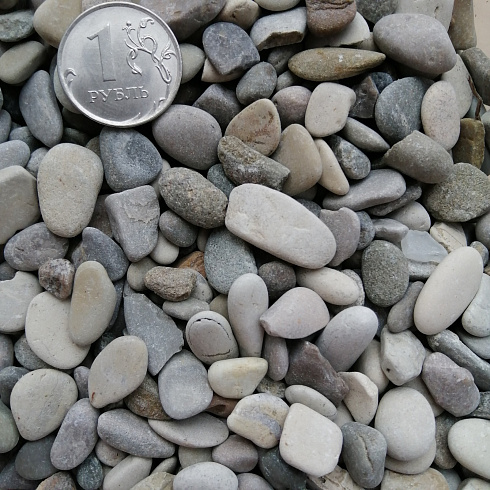 фото Галька черноморская фр. 5-10 мм. в интернет-портале КАМЕНЬ КЛУБ
