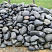 Kamenclub.ru: Темно-серый валунчик фр.100-300 мм.  купить в Ростове-на-Дону крупный природный камень серый, темно-серый, светло-серый речная галька большого размера окатанная 4500 руб/т   фото КАМЕНЬ КЛУБ