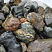 Kamenclub.ru: Ландшафтные валунчики фр.100-500 мм.  купить в Ростове-на-Дону крупный природный камень серый, темно-серый, светло-серый речной валун крупный 4800 руб/т   фото КАМЕНЬ КЛУБ