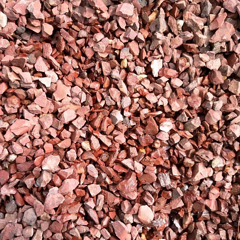 Kamenclub.ru: Щебень крошка красный (ЯШМА) фр. 5-10 мм.  купить в Ростове-на-Дону крошка каменная яшмы красный, бордовый, темно-красный декоративная крошка ландшафтная каменная яшмоидная 8500 руб/т   фото КАМЕНЬ КЛУБ
