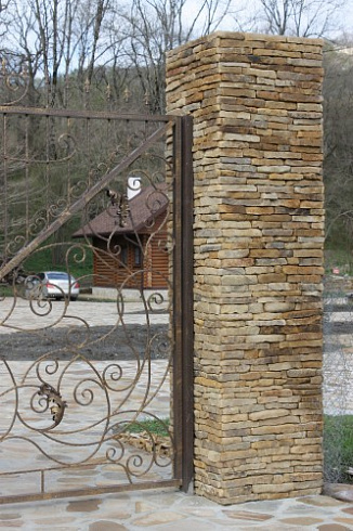 Kamenclub.ru: Песчаник (хворост) art PSG-5-06  купить в Ростове-на-Дону    1 900 руб/кв.м   фото КАМЕНЬ КЛУБ