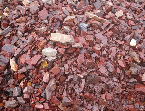 Kamenclub.ru: Щебень крошка красный (ЯШМА) фр. 5-10 мм.  купить в Ростове-на-Дону крошка каменная яшмы красный, бордовый, темно-красный декоративная крошка ландшафтная каменная яшмоидная 8500 руб/т   фото КАМЕНЬ КЛУБ