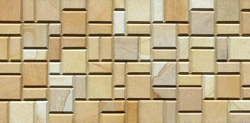 Kamenclub.ru: Песчаник (Римская кладка) art PSG-L-02  купить в Ростове-на-Дону    3750 руб/кв.м   фото КАМЕНЬ КЛУБ