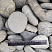 Kamenclub.ru: Галька речная окат (темно-серая) фр. 70-150 мм. купить  в Ростове-на-Дону галька речная темно-серая, синяя, серая речная галька округлая  8000 руб/т   фото КАМЕНЬ КЛУБ