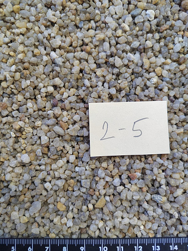 Кварцевый песок для площадок фр. 2-5 мм.  купить в Ростове-на-Дону фото Камень Клуб