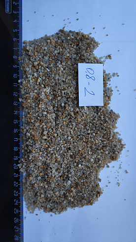 Кварцевый песок для площадок фр. 0,8 - 2 мм.  купить в Ростове-на-Дону фото Камень Клуб