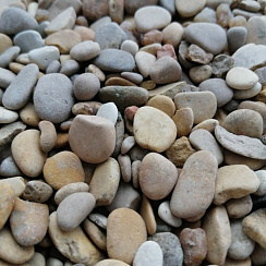 Галька каспийская фр. 3-10 мм.  купить в Ростове-на-Дону фото Камень Клуб