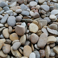 Галька каспийская фр. 3-10 мм.  купить в Ростове-на-Дону фото Камень Клуб