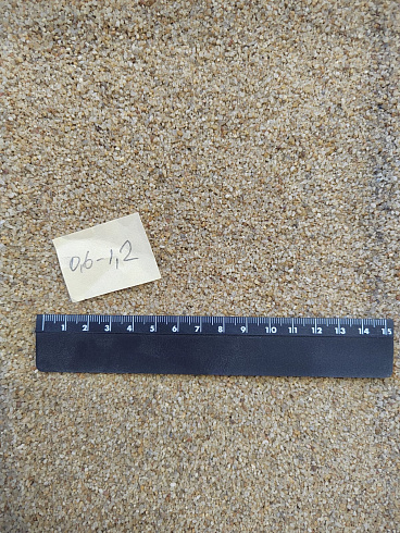 Кварцевый песок для площадок фр. 0,6-1,2 мм.  купить в Ростове-на-Дону фото Камень Клуб