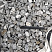 Kamenclub.ru: Щебень галтованный черный (мрамор) фр.40-70 мм.  купить в Ростове-на-Дону мрамор черный с белыми прожилками, черный, белый щебень галтованный округлый 13500 руб/т   фото КАМЕНЬ КЛУБ