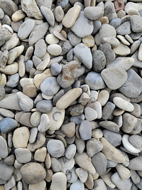 Галька каспийская фр. 20-40 мм.  купить в Ростове-на-Дону фото Камень Клуб
